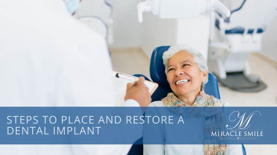 steps to place a dental implant